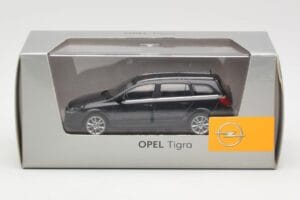 Opel Astra H Station Wagon Grigio Scuro Minichamps 1:43 ASTRA002 Pressofusione — immagine 4 di 4