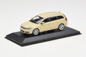 Opel Astra H Station Wagon Giallo Minichamps 1:43 1799098 Pressofusione — immagine 2 di 4