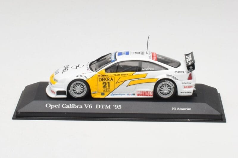 Opel Calibra V6 #21 J. Amorim DTM 1995 Minichamps 1:43 430854121 Pressofusione