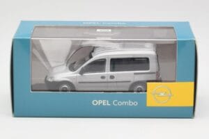 Opel Combo C Argento Minichamps 1:43 COMBO001 Pressofusione — immagine 4 di 4