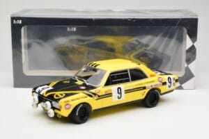 Opel Commodore A #9 Steinmetz E. Haxhe / L. Toussaint 24 Hours of Spa 1970 Minichamps 1:18 155704609 Pressofusione — immagine 6 di 6