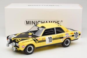 Opel Commodore A Steinmetz #10 W. Kauhsen / H. Frohlich 24 Hours of Spa 1970 Minichamps 1:18 107704600 Resina — immagine 6 di 6