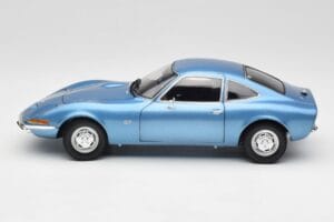 Opel GT Blu Minichamps 1:18 180049020 Pressofusione — immagine 4 di 8