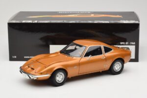 Opel GT Oro Minichamps 1:18 180049025 Pressofusione — immagine 8 di 8