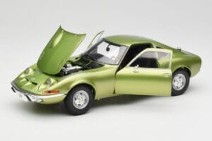 Opel GT Green Metallic Minichamps 1:18 180049029 Pressofusione — immagine 2 di 8