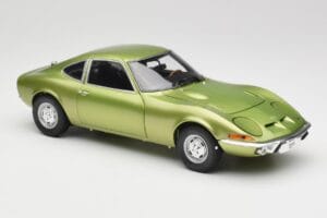 Opel GT Green Metallic Minichamps 1:18 180049029 Pressofusione — immagine 6 di 8