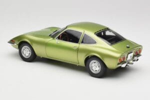 Opel GT Green Metallic Minichamps 1:18 180049029 Pressofusione — immagine 7 di 8