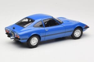 Opel GT/J Blu Minichamps 1:18 180049023 Pressofusione — immagine 3 di 8