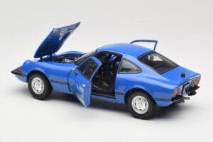 Opel GT/J Blu Minichamps 1:18 180049023 Pressofusione — immagine 5 di 8
