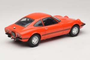 Opel GT/J Rosso Minichamps 1:18 180049028 Pressofusione — immagine 3 di 8