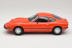 Opel GT/J Rosso Minichamps 1:18 180049028 Pressofusione — immagine 4 di 8