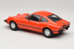 Opel GT/J Rosso Minichamps 1:18 180049028 Pressofusione — immagine 7 di 8