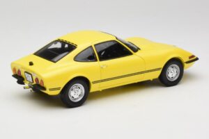 Opel GT/J Giallo Minichamps 1:18 180049021 Pressofusione — immagine 3 di 8