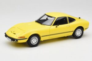 Opel GT/J Giallo Minichamps 1:18 180049021 Pressofusione