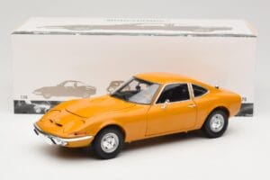 Opel GT Ocra Minichamps 1:18 180049031 Pressofusione — immagine 8 di 8