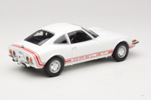 Opel GT Bianco Minichamps 1:18 180049027 Pressofusione — immagine 3 di 8