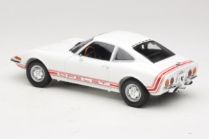 Opel GT Bianco Minichamps 1:18 180049027 Pressofusione — immagine 7 di 8