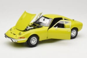 Opel GT Giallo Minichamps 1:18 180049032 Pressofusione — immagine 2 di 8