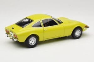 Opel GT Giallo Minichamps 1:18 180049032 Pressofusione — immagine 3 di 8