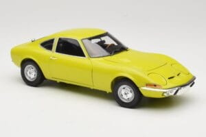 Opel GT Giallo Minichamps 1:18 180049032 Pressofusione — immagine 5 di 8