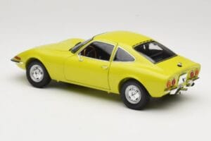 Opel GT Giallo Minichamps 1:18 180049032 Pressofusione — immagine 7 di 8