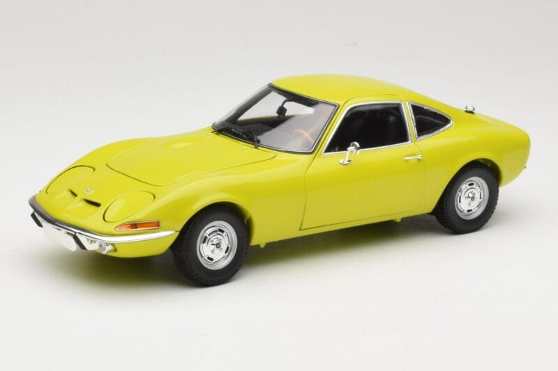 Opel GT Giallo Minichamps 1:18 180049032 Pressofusione