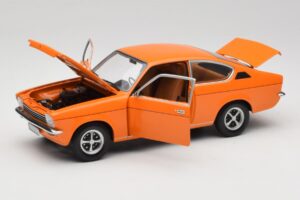 Opel Kadett C Coupe Arancione Minichamps 1:18 180045622 Pressofusione — immagine 2 di 8