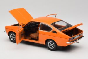 Opel Kadett C Coupe Arancione Minichamps 1:18 180045622 Pressofusione — immagine 5 di 8