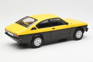 Opel Kadett C GT/E Nero Giallo MCG 1:18 MCG18190 Pressofusione — immagine 2 di 6
