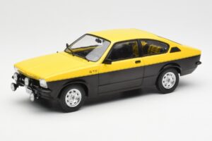 Opel Kadett C GT/E Nero Giallo MCG 1:18 MCG18190 Pressofusione