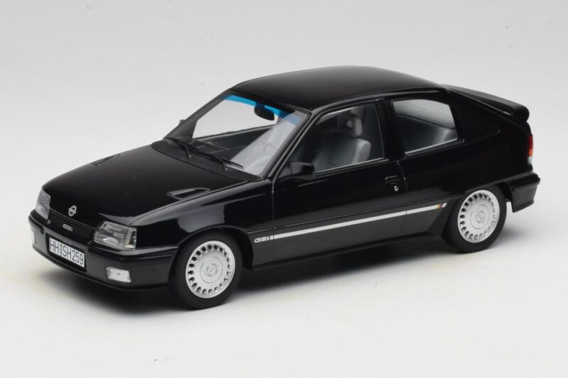 Opel Kadett E GSi Nero Metallizzato Helmut Schmidt Norev 1:18 183617 Pressofusione