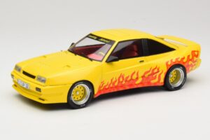 Opel Manta B Mattig Giallo con Fiamma MCG 1:18 MCG18115 Pressofusione