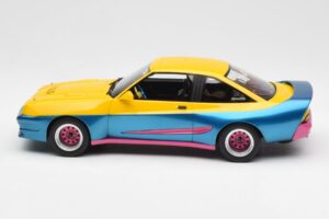Opel Manta Giallo Blu BoS Models 1:18 BOS279 Pressofusione — immagine 3 di 6