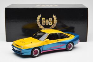 Opel Manta Giallo Blu BoS Models 1:18 BOS279 Pressofusione — immagine 6 di 6