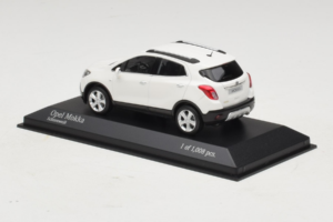 Opel Mokka Bianco Minichamps 1:43 410042100 Pressofusione — immagine 3 di 4