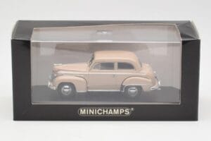 Opel Olympia A Beige Minichamps 1:43 430040404 Pressofusione — immagine 4 di 4