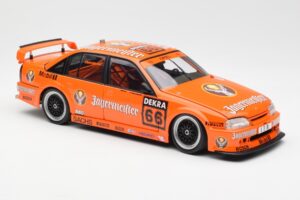 Opel Omega 3000 24V #66 Jägermeister P. Oberdorfer DTM 1991 Minichamps 1:18 100914466 Pressofusione — immagine 6 di 8