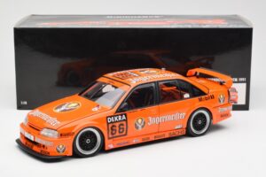 Opel Omega 3000 24V #66 Jägermeister P. Oberdorfer DTM 1991 Minichamps 1:18 100914466 Pressofusione — immagine 8 di 8