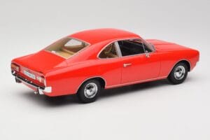 Opel Rekord C Coupe Rosso Minichamps 1:18 107047020 Resina — immagine 2 di 6