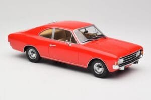 Opel Rekord C Coupe Rosso Minichamps 1:18 107047020 Resina — immagine 4 di 6