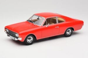 Opel Rekord C Coupe Rosso Minichamps 1:18 107047020 Resina