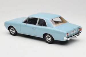 Opel Rekord C Azzurro Minichamps 1:18 107047002 Pressofusione — immagine 5 di 6