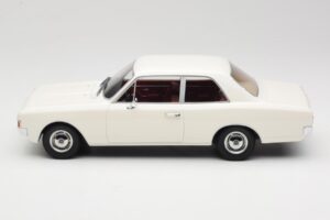 Opel Rekord C Bianco Minichamps 1:18 107047001 Pressofusione — immagine 3 di 6
