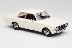 Opel Rekord C Bianco Minichamps 1:18 107047001 Pressofusione — immagine 4 di 6