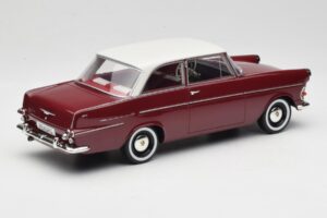 Opel Rekord P2 Rosso Scuro & Bianco BoS Models 1:18 BOS415 Resina — immagine 2 di 6