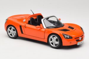Opel Speedster Arancione Maisto 1:18 31615 Pressofusione — immagine 6 di 8