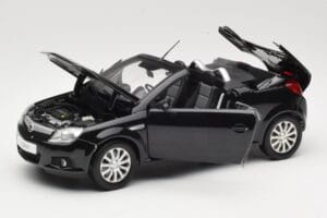Opel Tigra TwinTop B Nero Norev 1:18 183600 Pressofusione — immagine 2 di 8