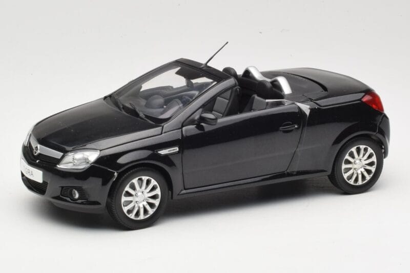 Opel Tigra TwinTop B Nero Norev 1:18 183600 Pressofusione