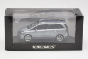 Opel Zafira A OPC Light Blue Metallic Minichamps 1:43 ZAFIRA001 Pressofusione — immagine 4 di 4