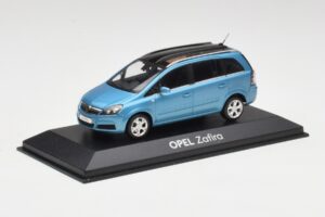 Opel Zafira A Star Blu Minichamps 1:43 B24910027Z Pressofusione — immagine 2 di 4